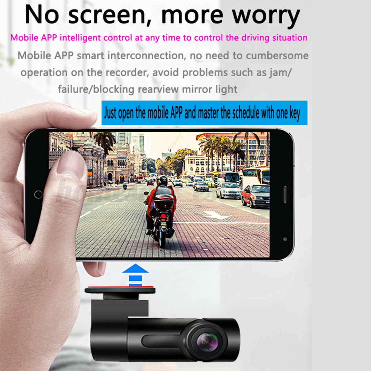 1080P HD WIFI Hidden Mini Car Recorder Car DVR Dash Cam 140Â° Wide Night Vision