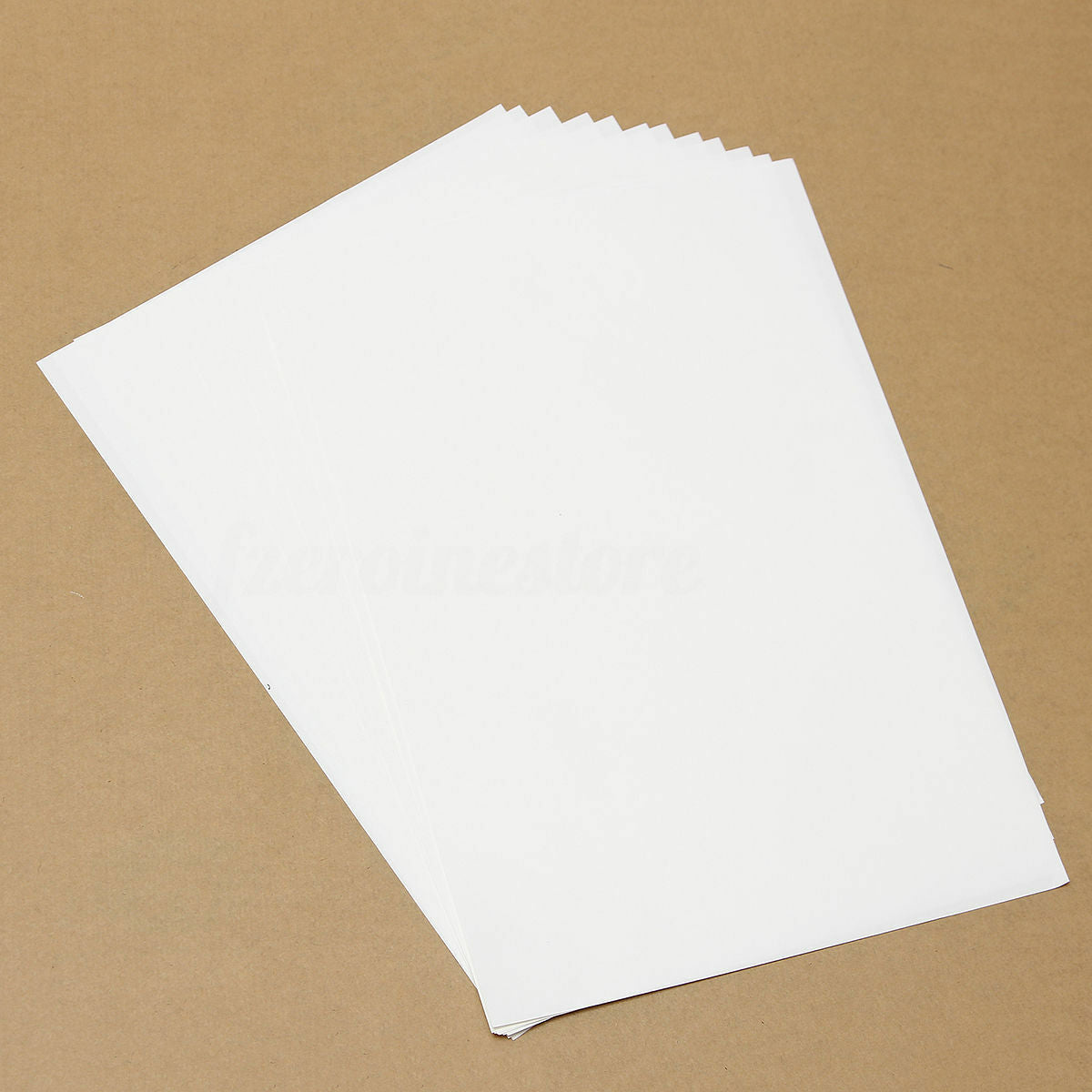 10pcs T-Shirt A4 Transfert Papier Ã  Repasser Chaleur Presser LumiÃ¨re Tissus Jet