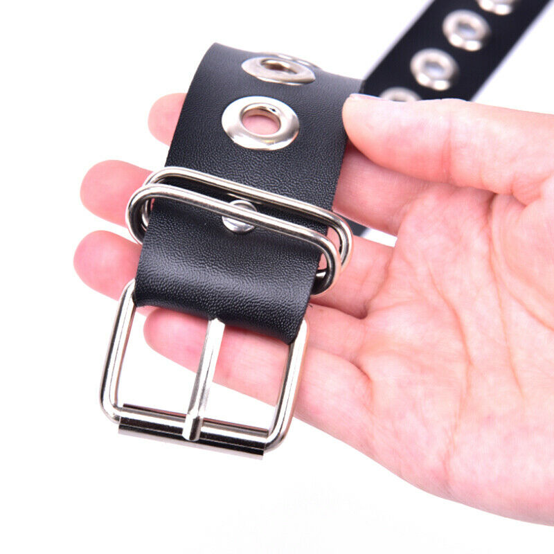 Punk Gothic Leather Women Choker Necklace Sexy Collar Neck Ring Jewelry Cir.DD