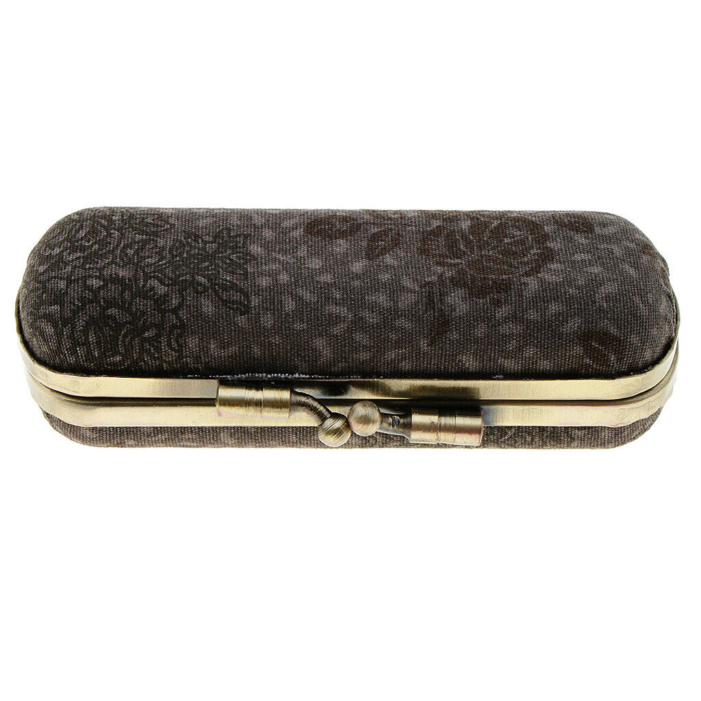 Beauty Design Lipstick Lip Gloss Case Storage Box Holder with Mirror Gray Rose