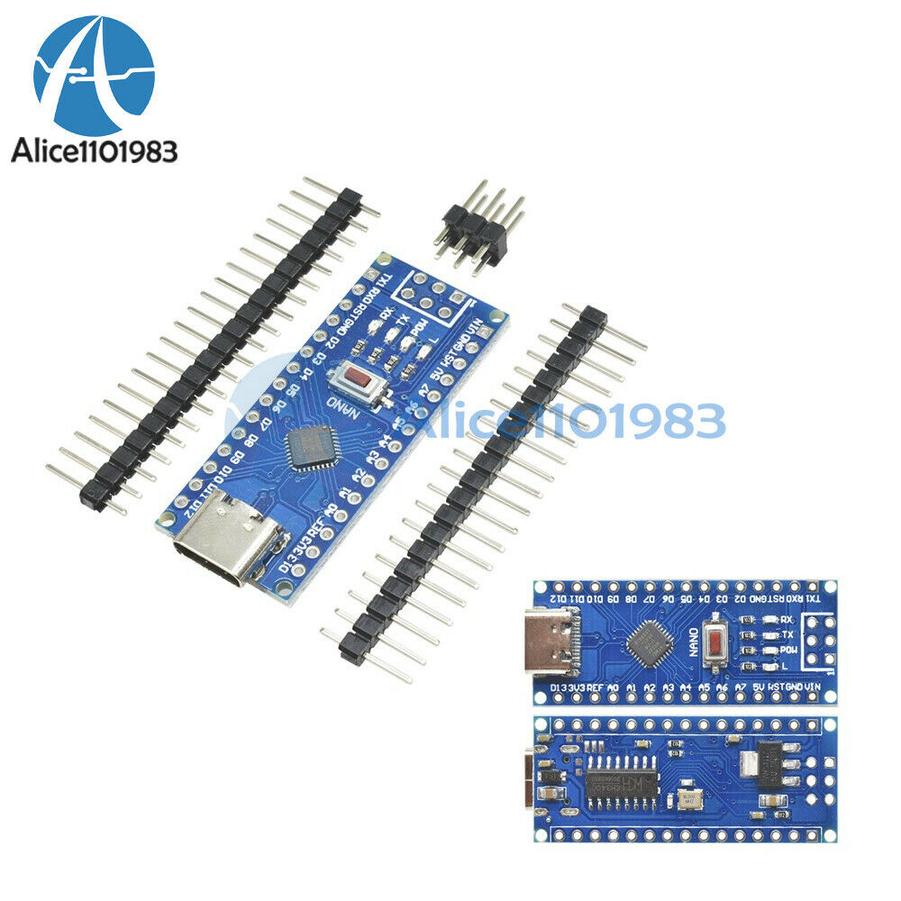Type-C USB ATmega328 5V 16M Nano V3.0 Micro-Controller CH340G Driver For Arduino