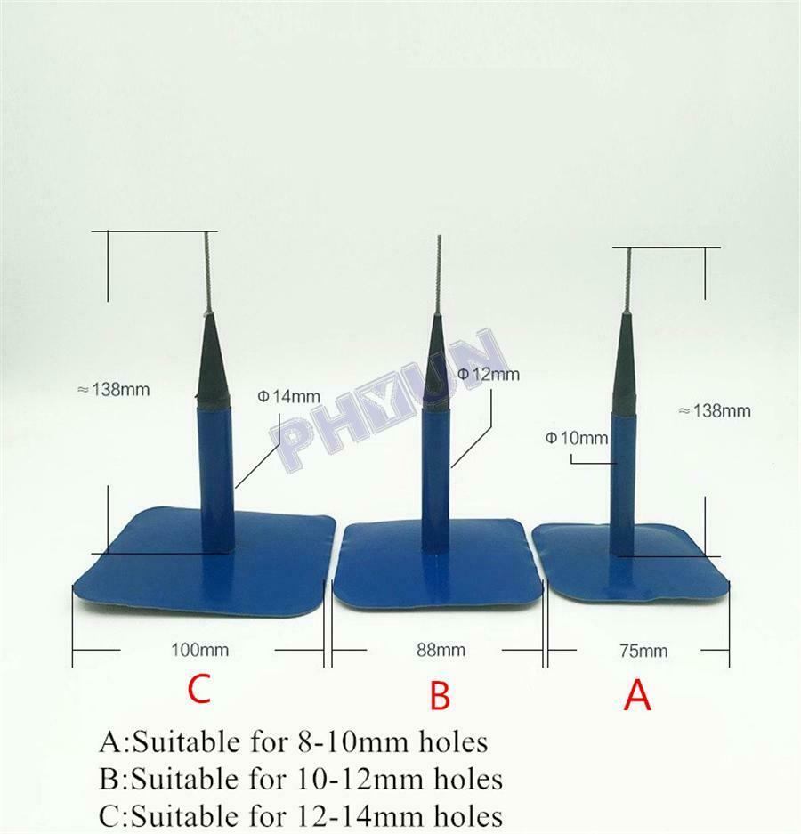 5x Car Tyre Plug Patch Tyre Puncture Repair Wired Patch Mushroom 12MM Universal