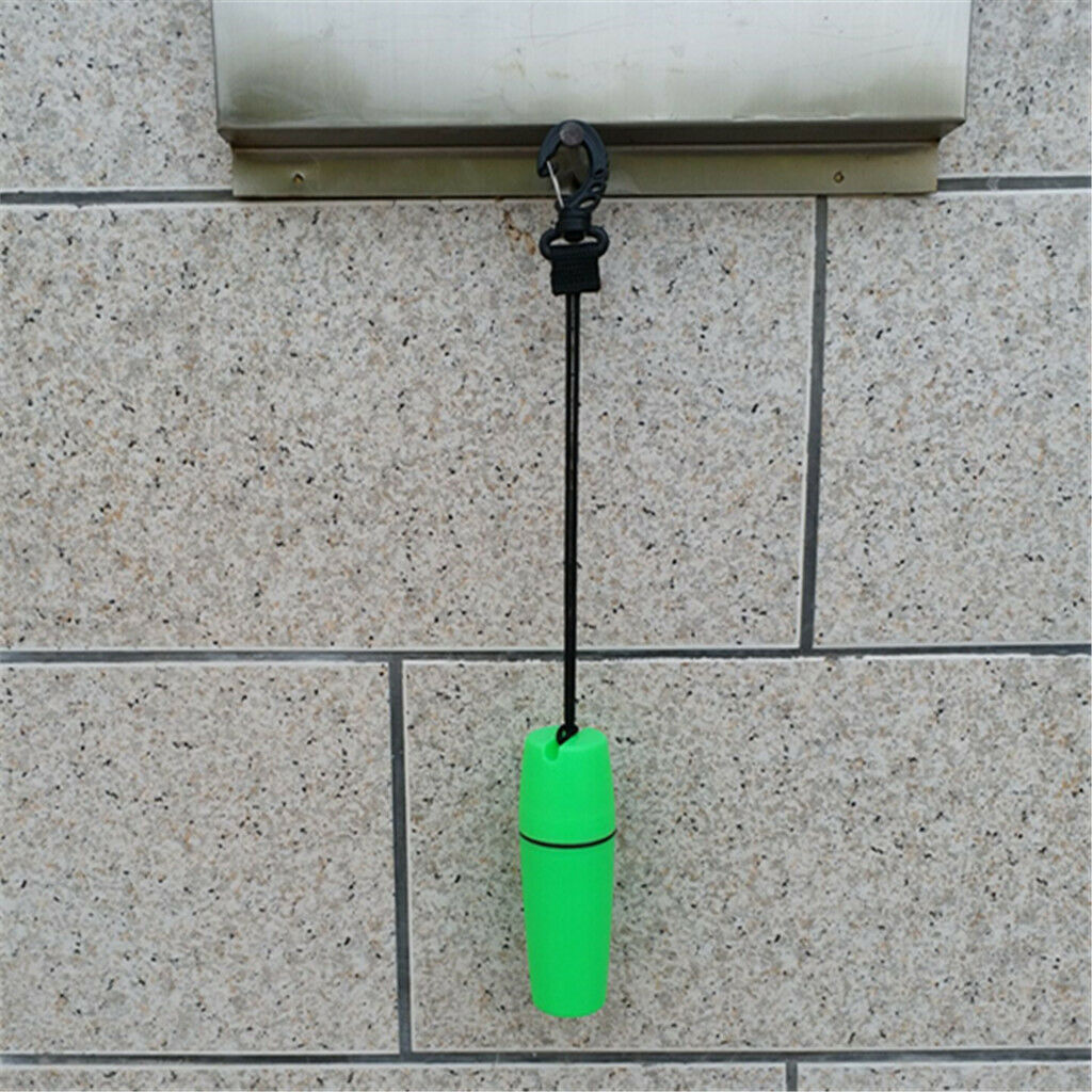 Portable Waterproof Dry Container Bottle with Hook Lanyard for Scuba Dive Kayak