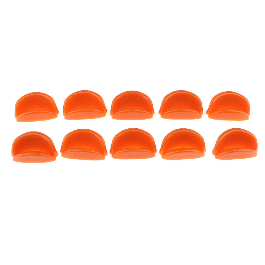 10 Pieces Orange Duck Shaped Mouths for Assorted Toys Replacements 42x23mm