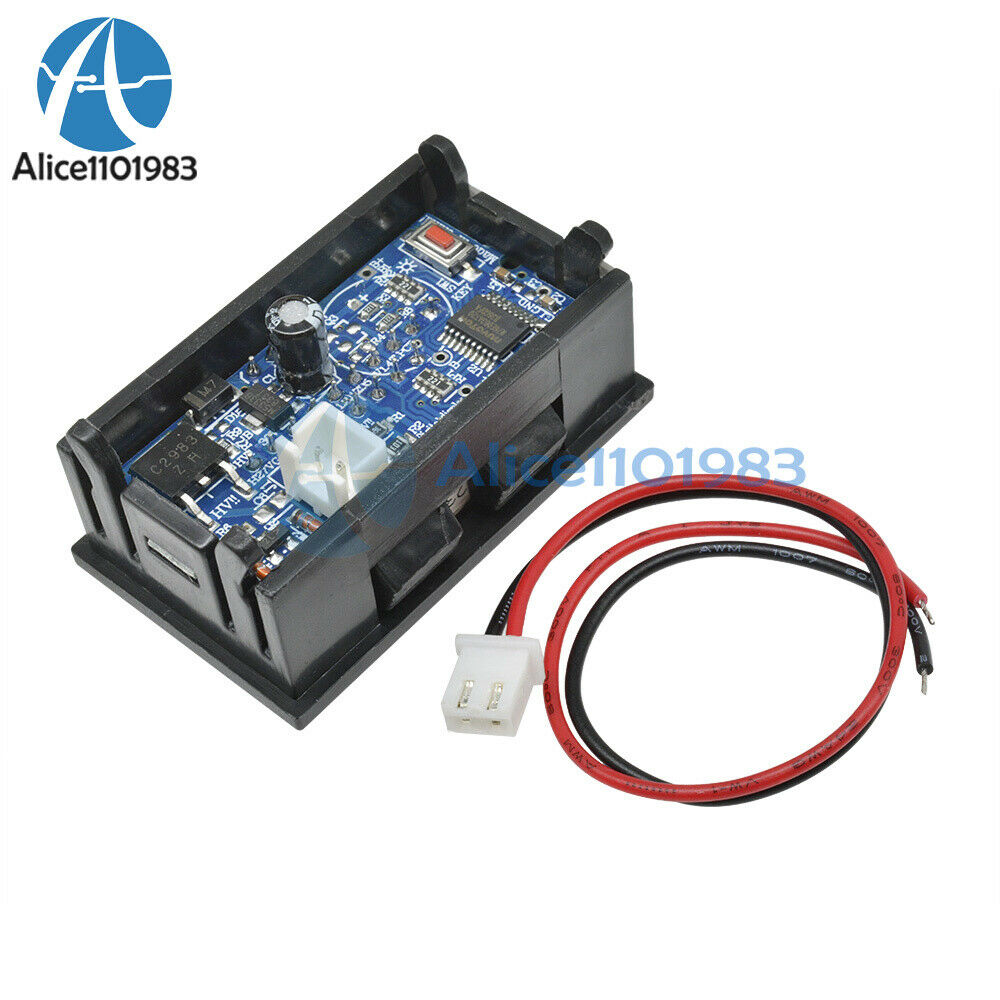 DC7-100V LED Display  Lead-acid Battery Charge Level Indicator Voltmeter Tester