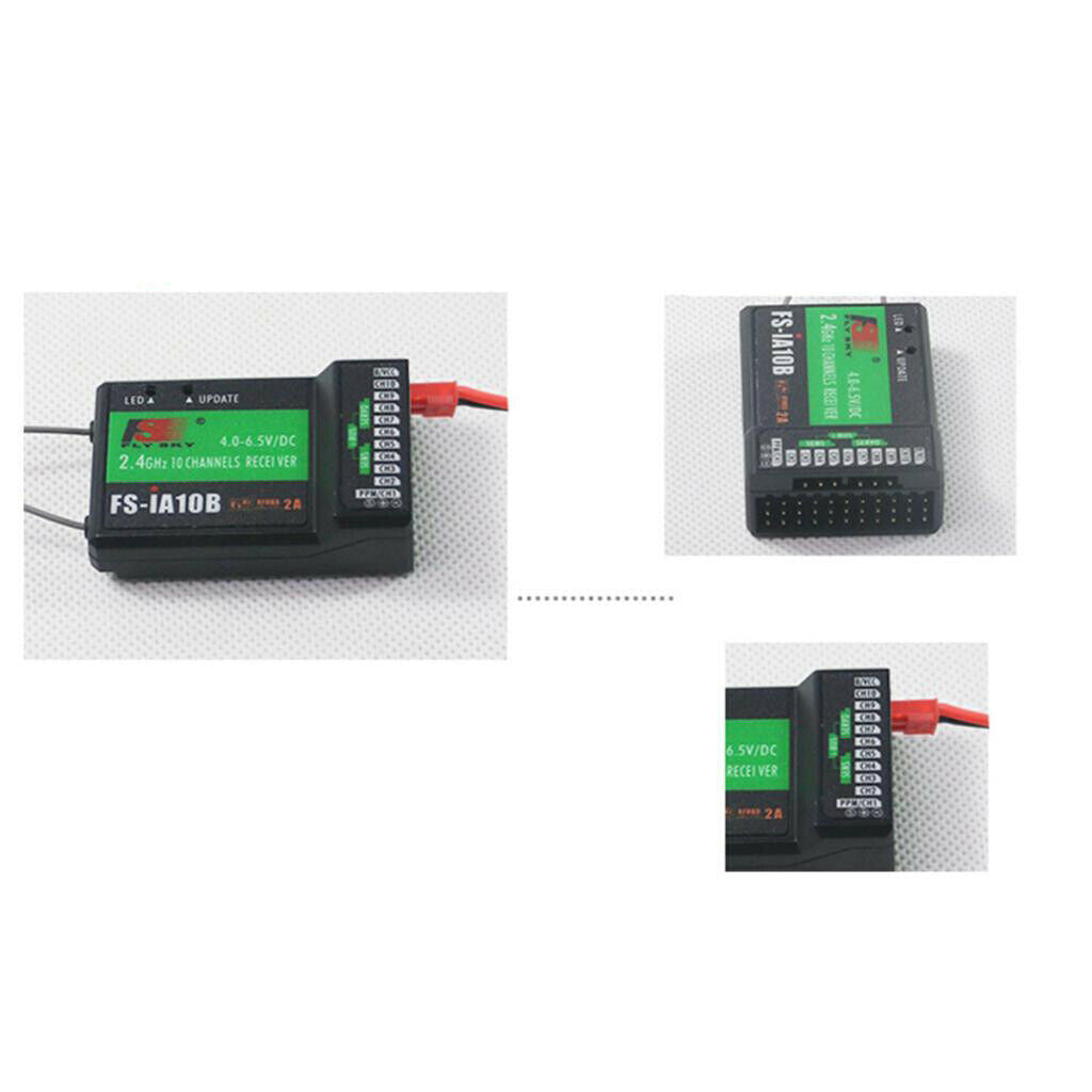 Flysky FS-iA10B 2.4G 10 Channels Receiver RX PPM for FS-i4 i10 Transmitter