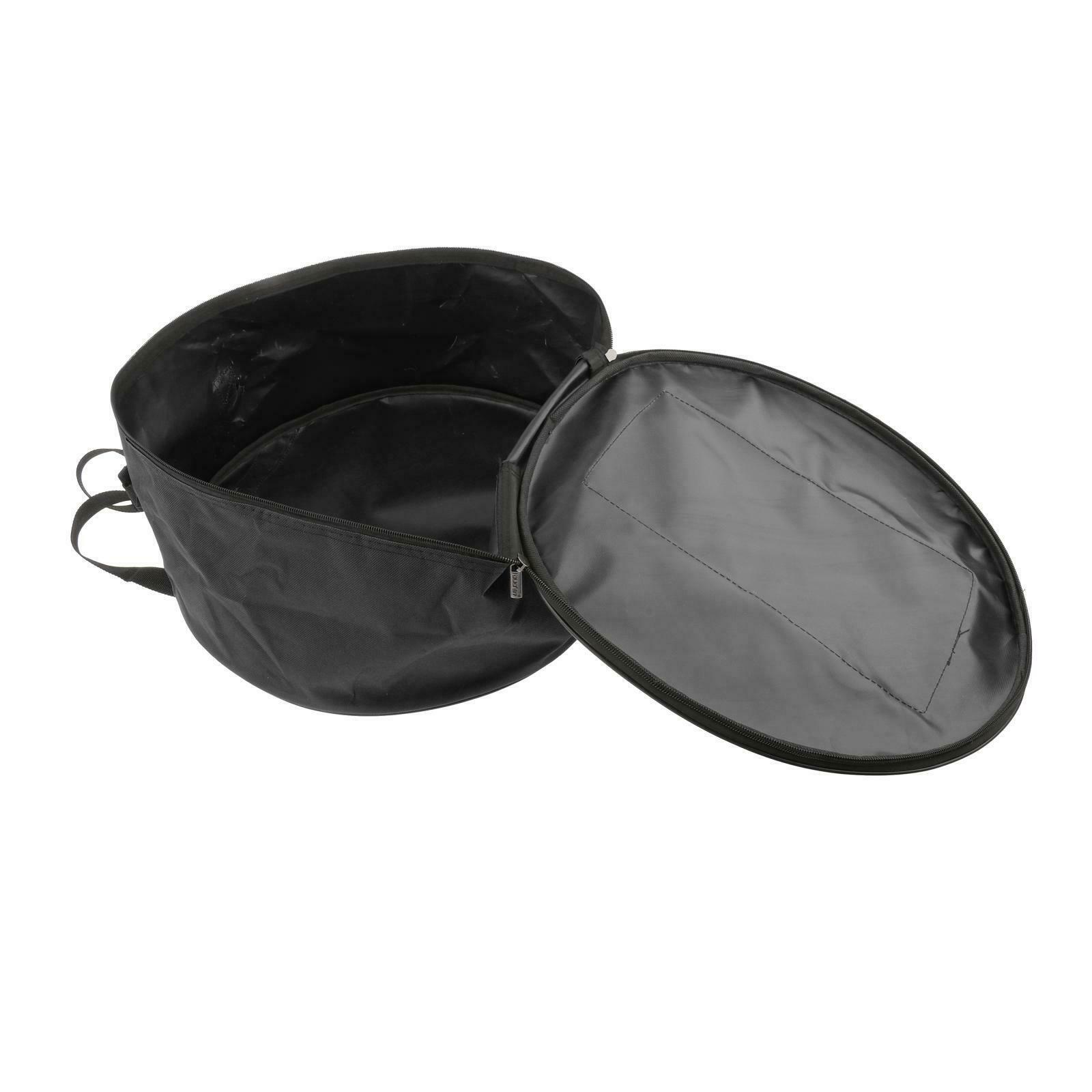 Black Oxford Cloth Snare Drum Bag Backpack Case Storage Bag Carrying Case