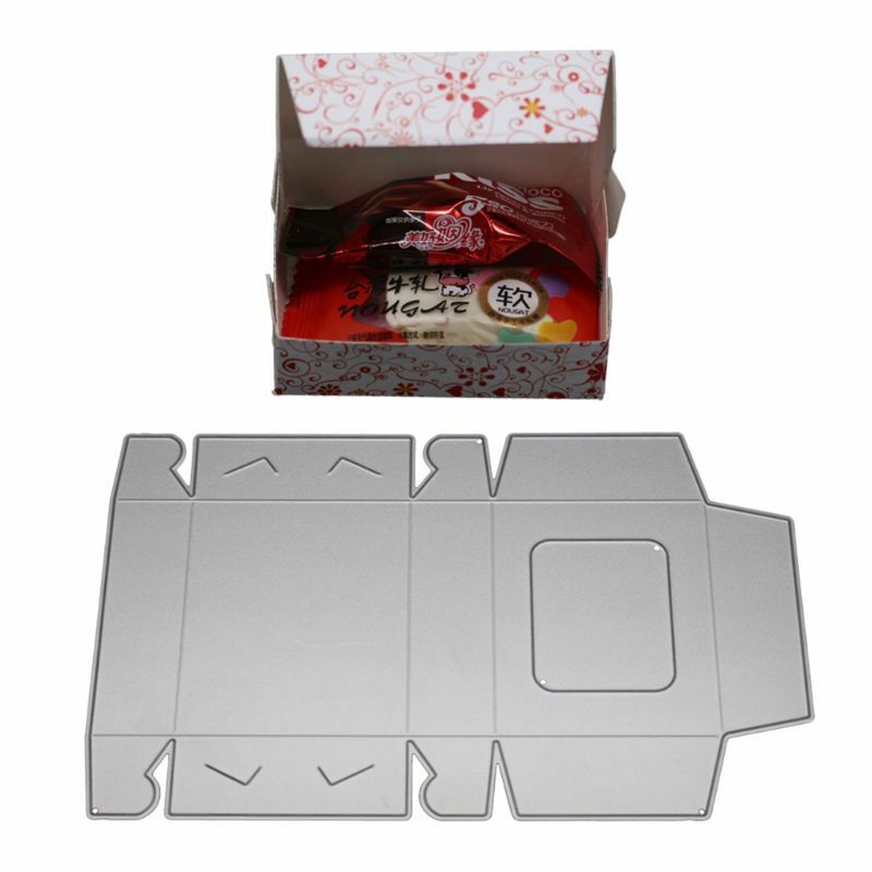 Candy Box Metal Cutting Dies Stencil For DIY Scrapbooking Paper Card Embossing