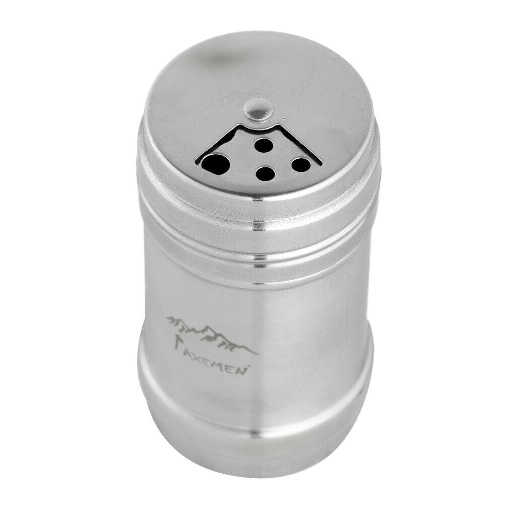 Spice Sugar Shaker Dispenser Stainless Steel for Camping