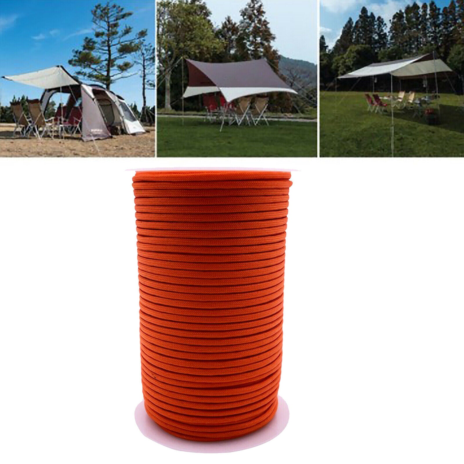 550 Paracord 9 Strand Parachute Cord 328 Ft - Orange