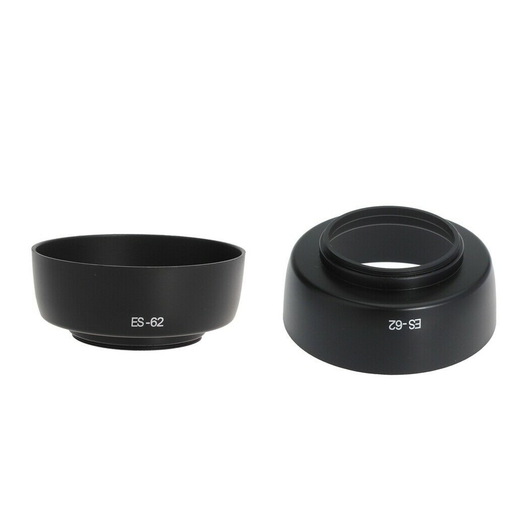 2er Lens Hood Lens Hood For Canon EF 50mm ES62