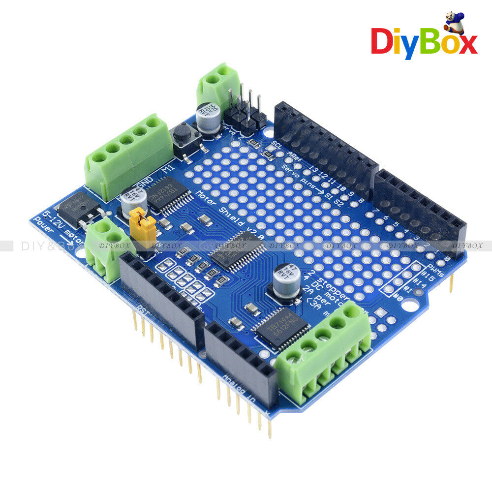 TB6612 Stepper Motor PCA9685 Servo Driver Shield V2 For Arduino Robot PWM I2C