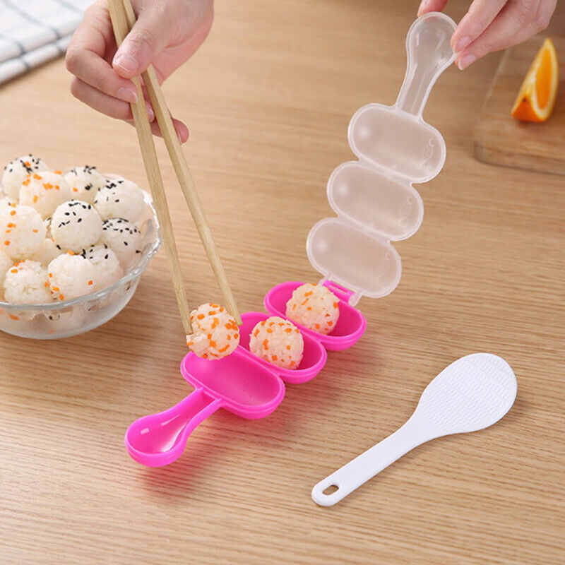 Baby Infant Kids Mini Rice Ball Mold Shakers DIY Food Sushi Maker Mould C.l8