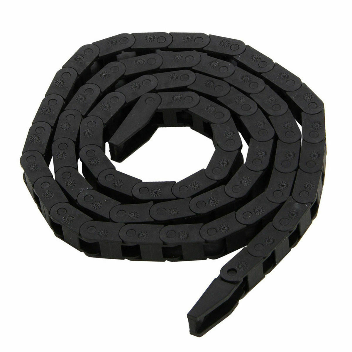 Plastic Nylon Drag Chain Towline Carrier Wire Cable  Machine Tool 7 x 7mm