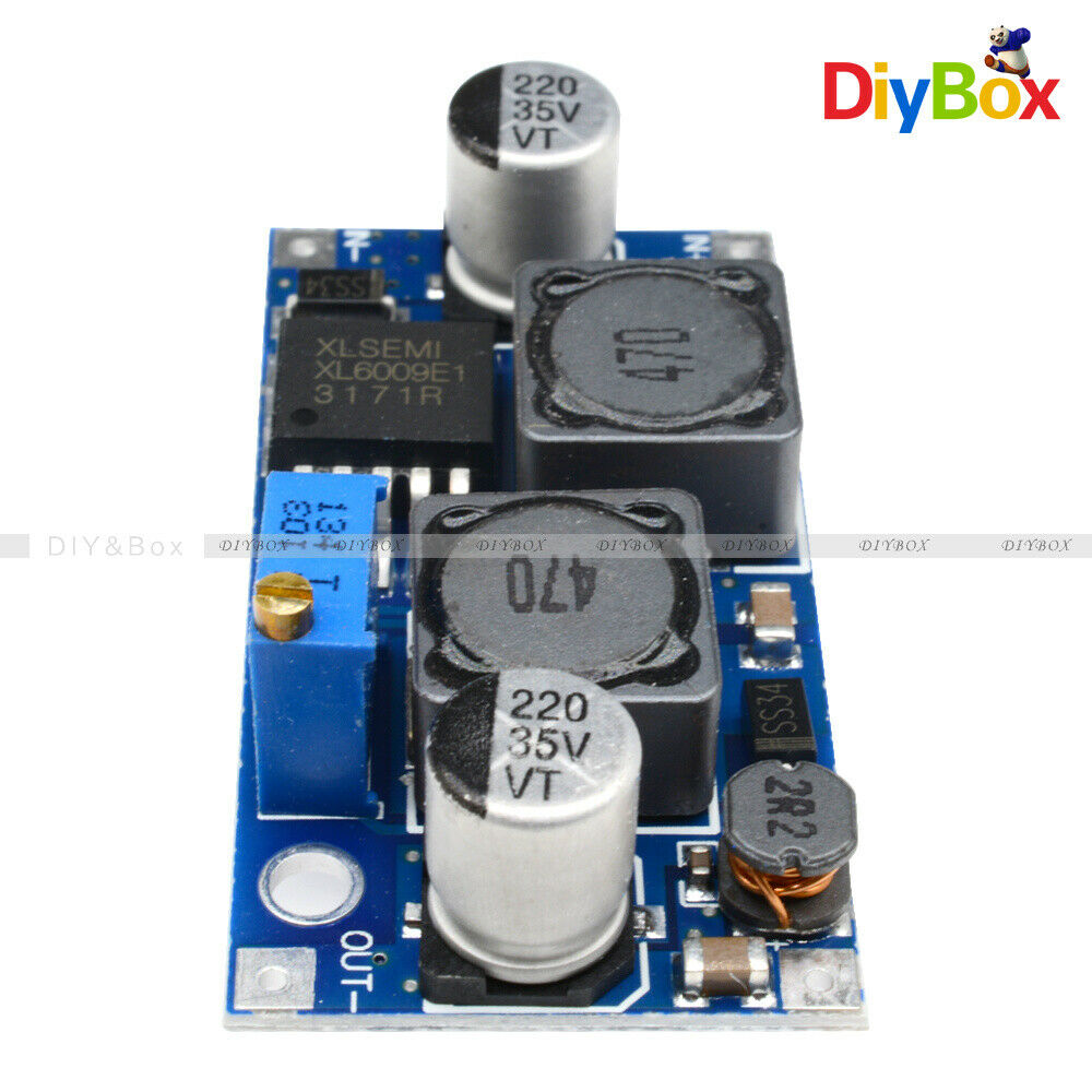 5PCS DC Boost Buck adjustable step up down Converter XL6009 Module Solar Voltage