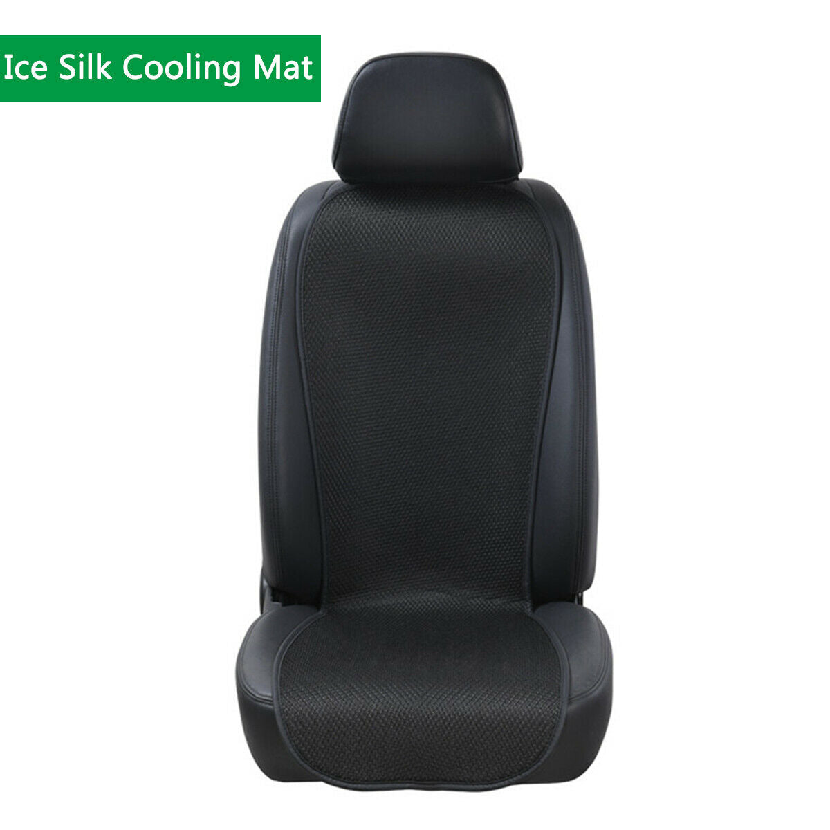 1PCS Breathable Seat Cover Protect Mat Universal Four Seasons For Car SUV Black