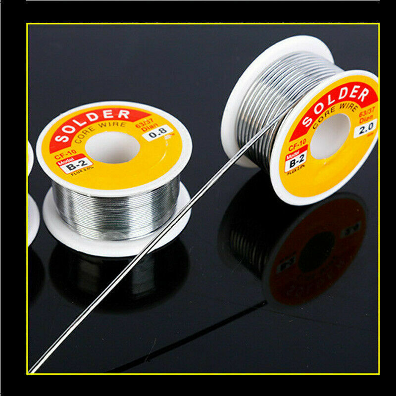 50g 0.3mm Tin Rosin Lead Core Roll Solder Soldering Wire for Repair Divine New
