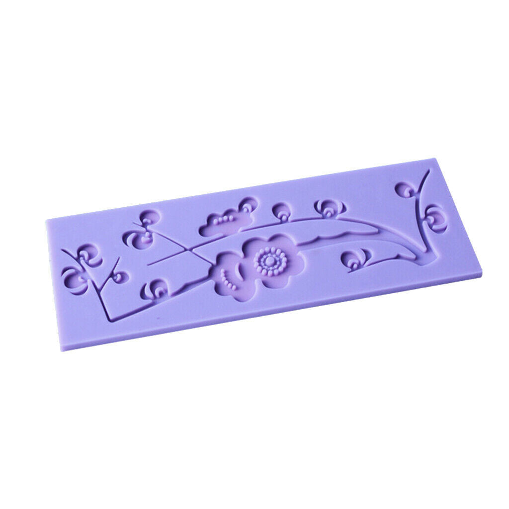 Silicone Mould Fondant Cake Decorating Chocolate Sugarcraft Baking Flower