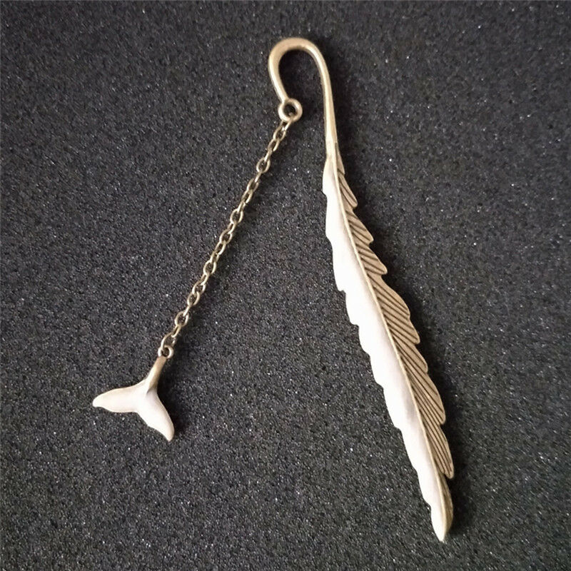 Luminous Night Whale tail Bookmark Label Read Maker Book Mark StationeryS.l8