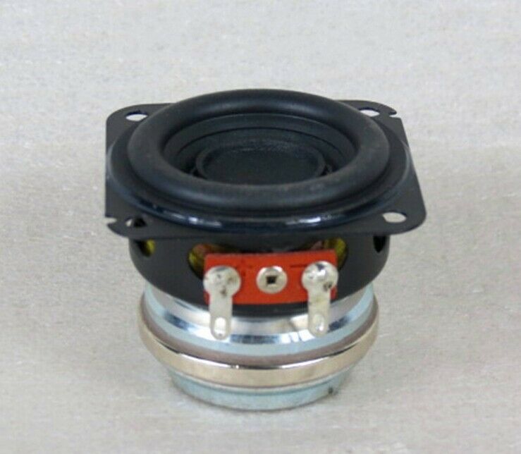 2pcs Neodymium speakers Full-range speakers Long stroke woofer 4 ohms 10 watts