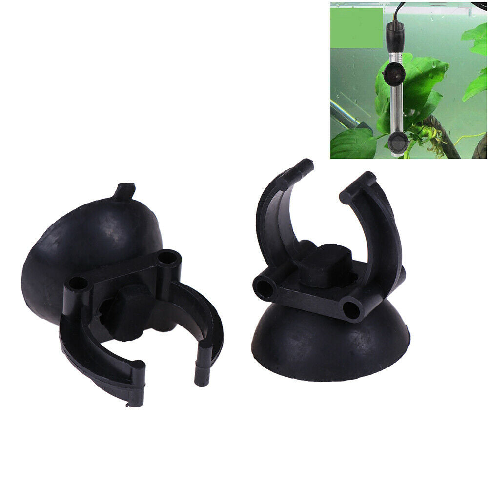 5pcs Aquarium Sucker Heating Rods Clip Air Line Pipe Tube Holder Suction Cup Fad