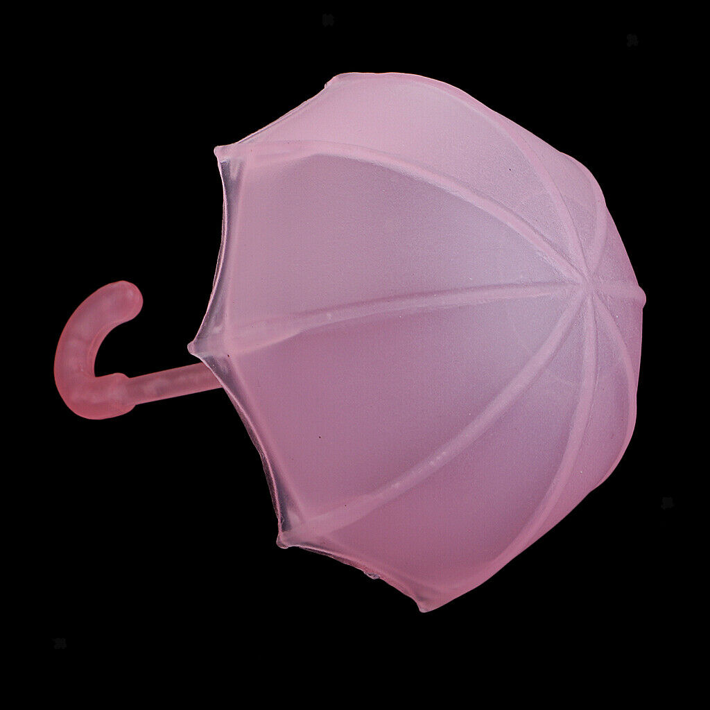 24 Pieces White + Pink Umbrella Shaped Lollipop Pocket Wrap Kit for Wedding
