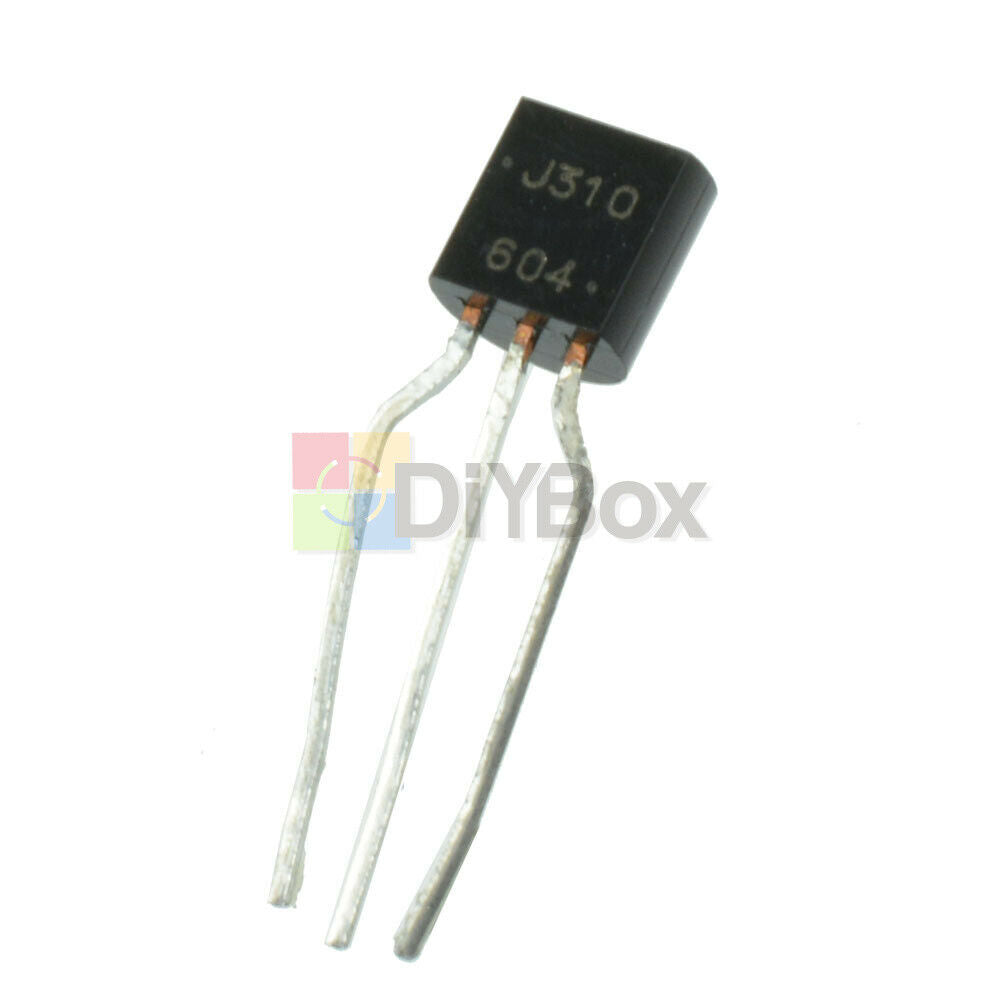 10PCS DIP-3 J310 Transistor FAIRCHILD/ON/MOT J310 RF VHF/UHF Amplifier TO-92