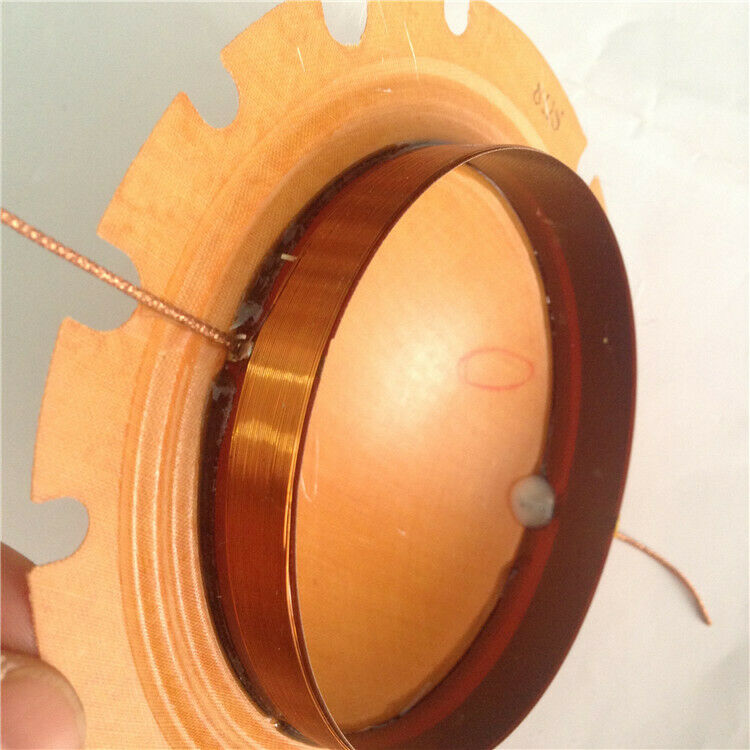 2PCS 500w 80mm diaphragm voice coil for Radio Horn tweeter 8 Ohm