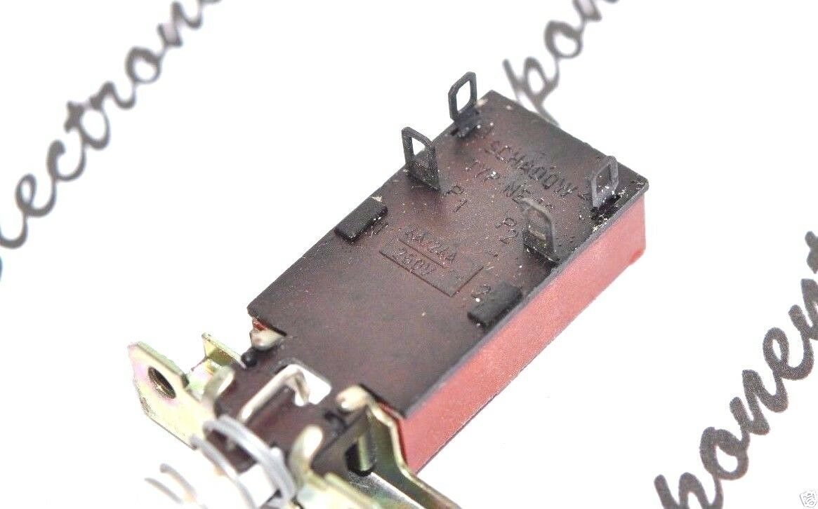 1pcs - ITT 4A 250Vac ON/OFF Push Button Switch - 1001782
