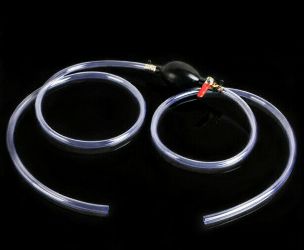 Gasoline Transfer Siphon Pump Fuel Tank Hose Manual Oil Water Fuel Transfer Pump
