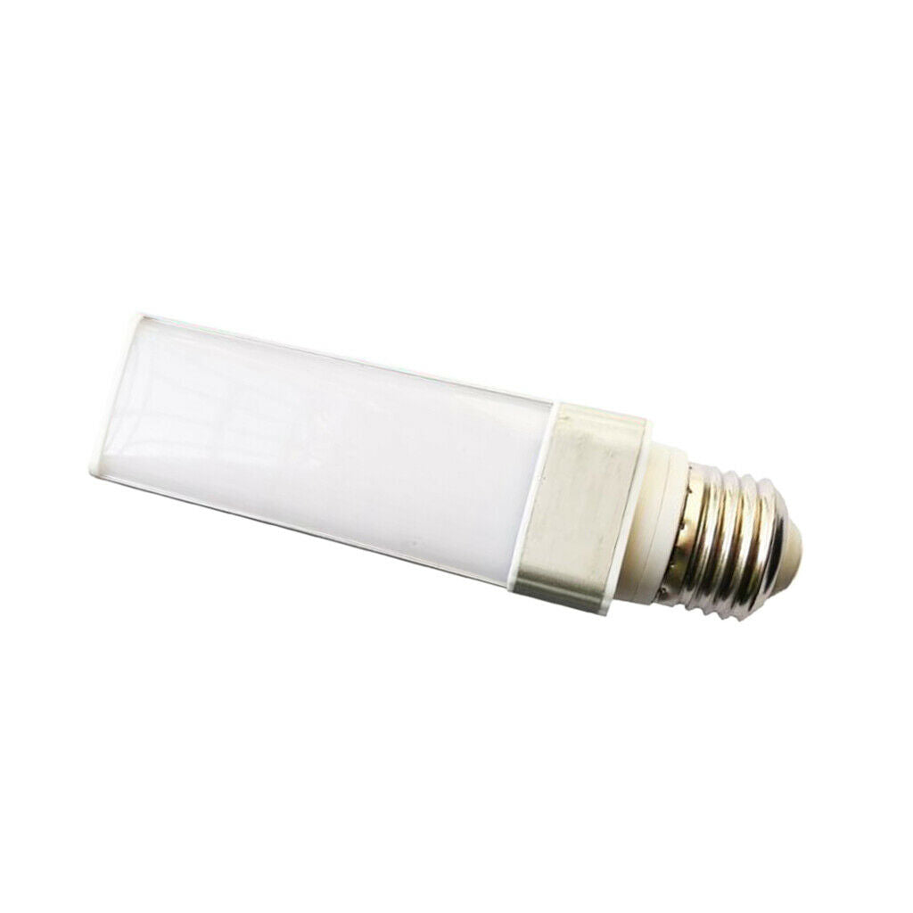 E27 LED Bulb Spotlight Horizontal Plug LED Tube Light Bulb 5W Warm White