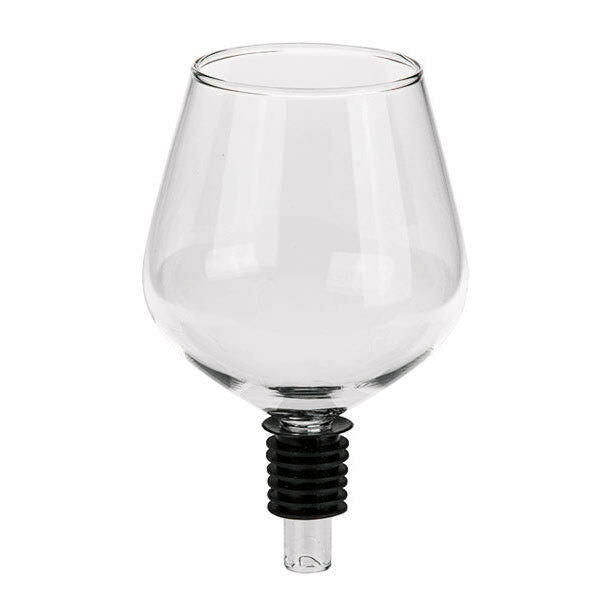 Cork of Bottles IN The Form Of Glass To Wine - Finish The Buvette At Neck - New
