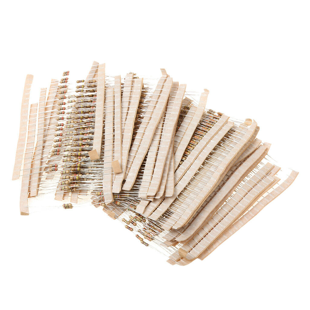 Carbon Film Resistors 1/4W 0.25W - Full Range of Values - Various Pack Sizes