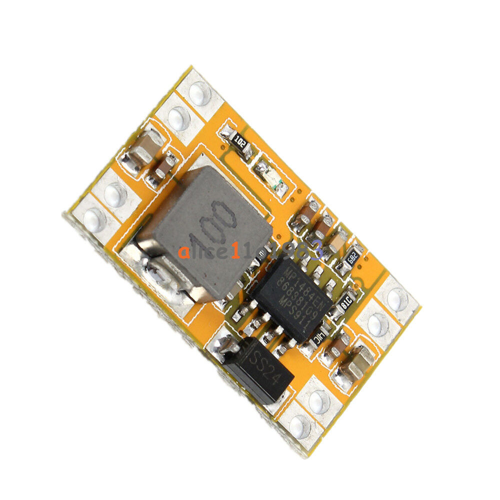 9V/12V/19V To 3.3V DC-DC USB Step Down Buck Power Supply Module 3A For Car