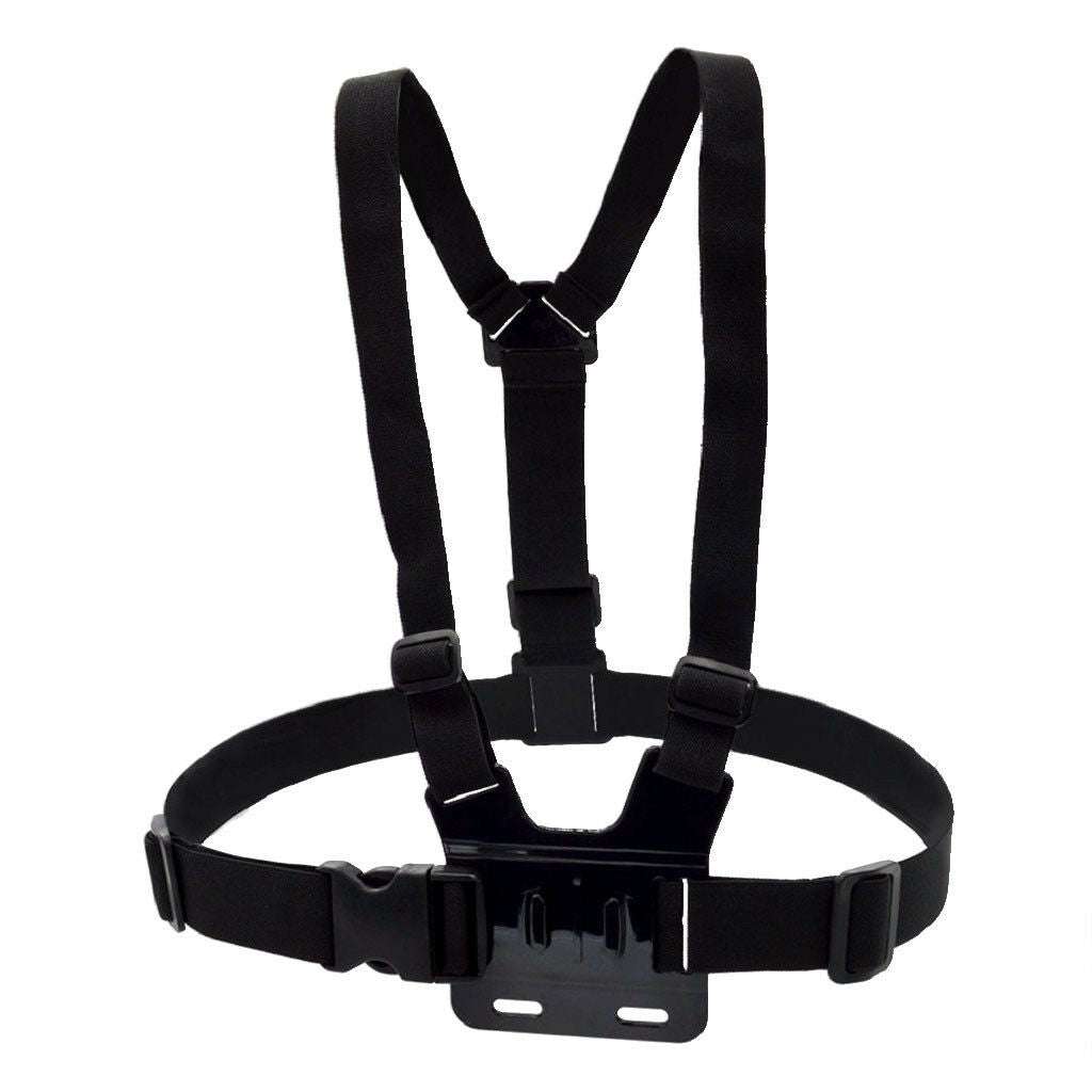 Chest Wrist Head Strap Belt + 1/4" Connecter Kit for Gopro Hero SJCAM SJ6000