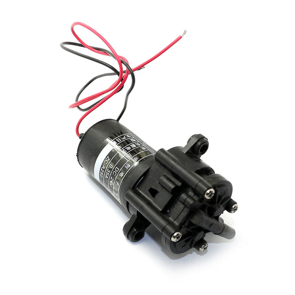 24V Mini Gear Self-Sucking Pump (0-100℃) Food-Grade for Coffee/Hot Drink ZC-A250