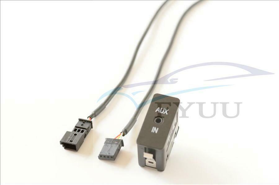 For E39 E46 E38 E53 X5 NAVIGATION 16:9 Display Dedicated Female 3.5MM Jack