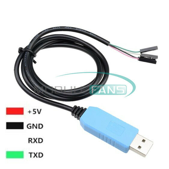 2PCS PL2303TA USB TTL To RS232 Converter Serial Cable For Win 8 XP VISTA 7 8.1