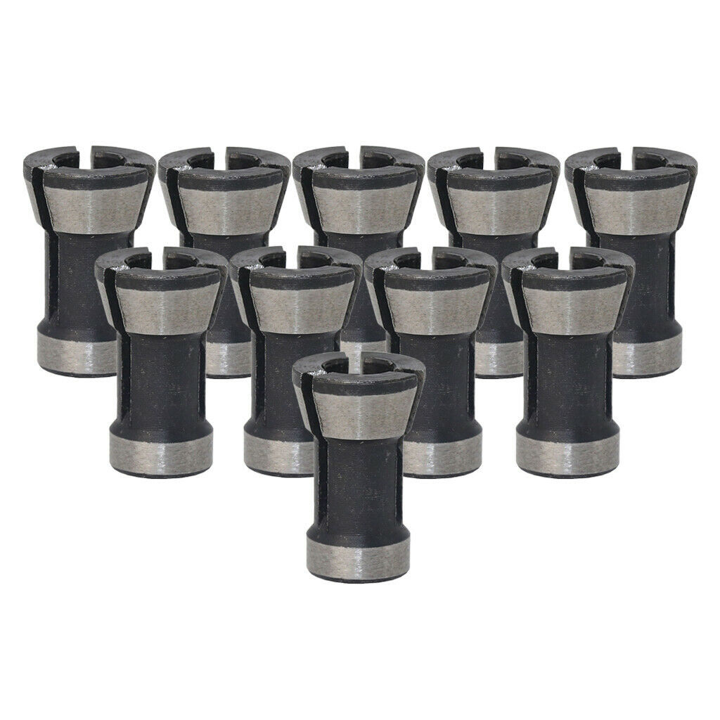 10-Pack 1/4inch Die Grinder Collet Chuck for Engraving Engraving Machine
