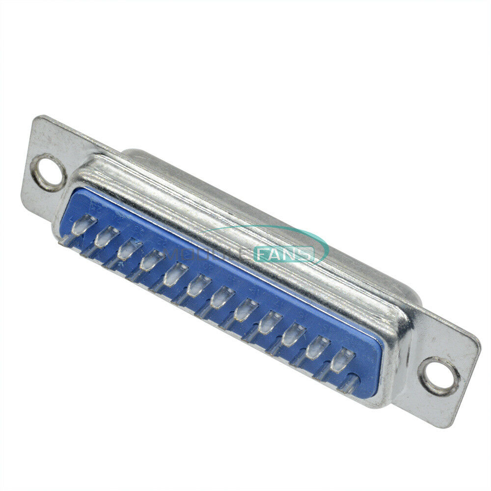 DB25 25 Pin Female to Male Solder Type Adapter Connectors
