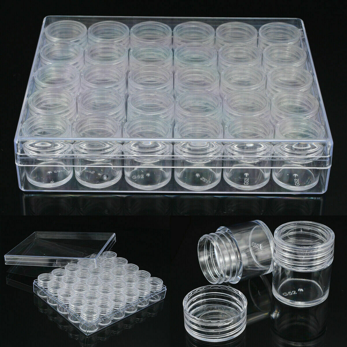 30 Grids Diamond Painting Storage Box Accessories DIY Diamond Embroidery Mosaic