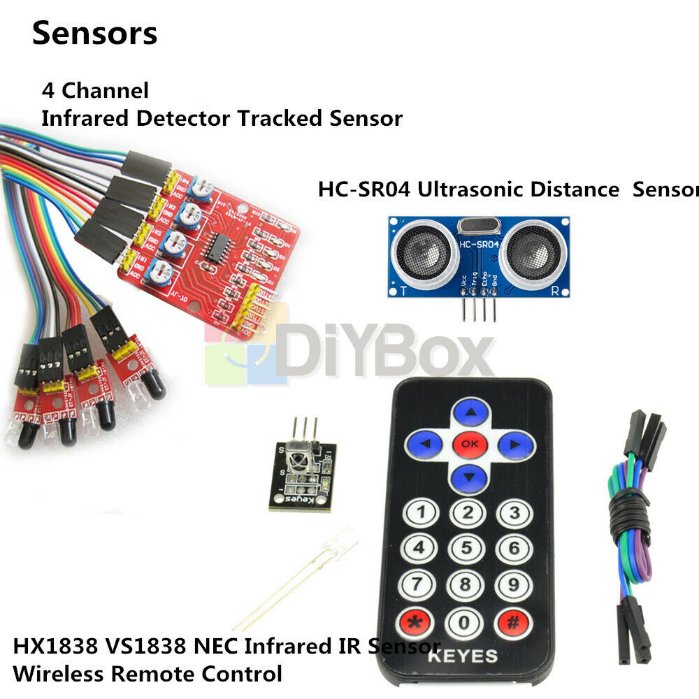 Bluetooth Smart Car Kits +UNO R3+ Nano V3.0 I/O Shield Board+ L298N Motor Driver