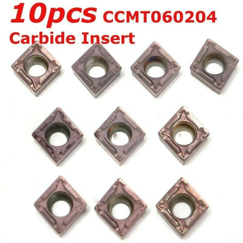 Carbide Blade Equipment for Lathe Turning Tool Holder 10Pcs Vp15Tf Industrial
