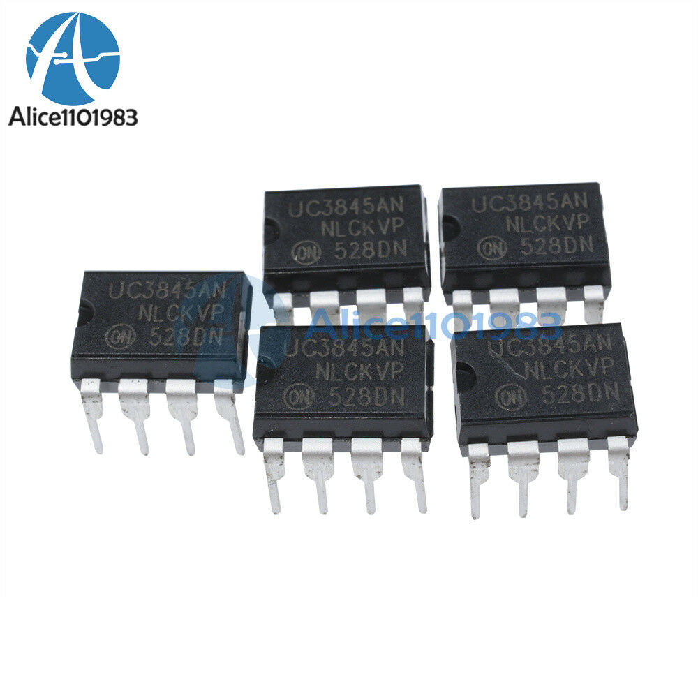 5PCS IC UC3845 UC3845AN REG CTRLR BST FLYBK PWM 8PDIP ST/ON