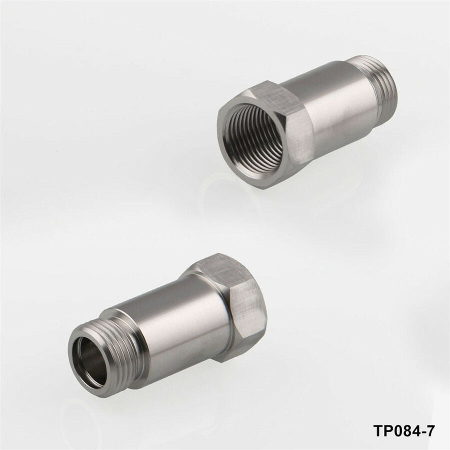 45MM Straight o2 Adjustable Spacer Oxygen Sensor Extension M18X 1.5