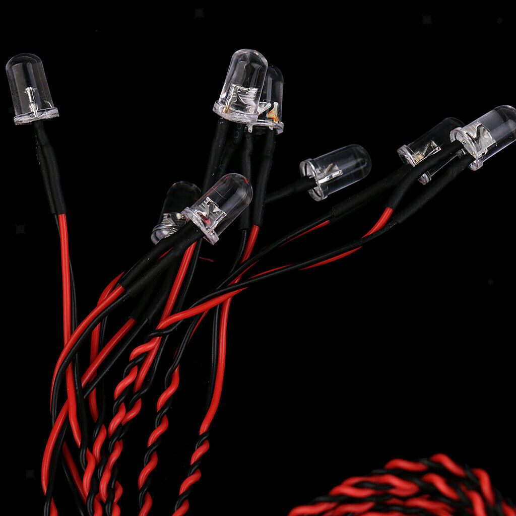 1 Set of 8 LED Lighting Kit for Aircraft Parts Accessories