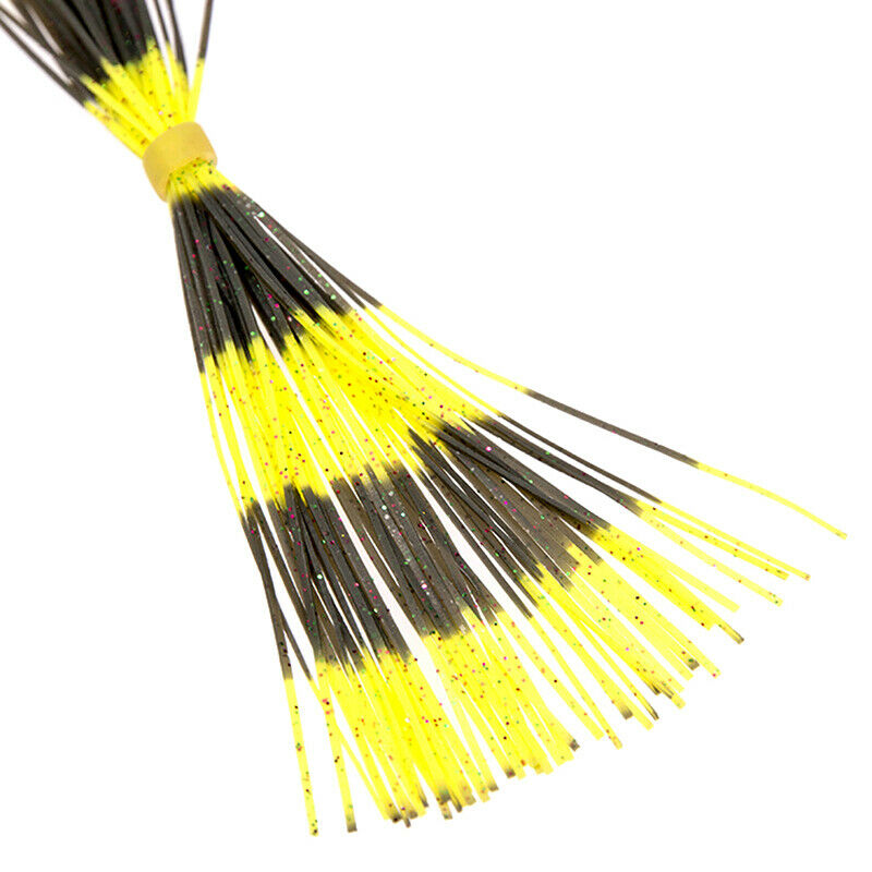 12 Bundles Mixed Color Silicone Skirts for Lures Squid Skirts Fly Tying Mate DF