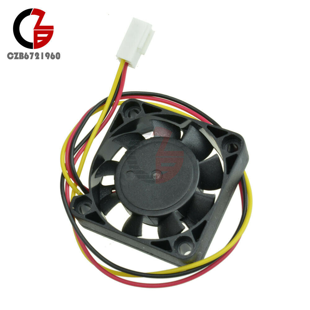 10pcs 3 Pin Connector 4cm Computer CPU PC Cooler Cooling Fan 40x40x10mm DC 12V