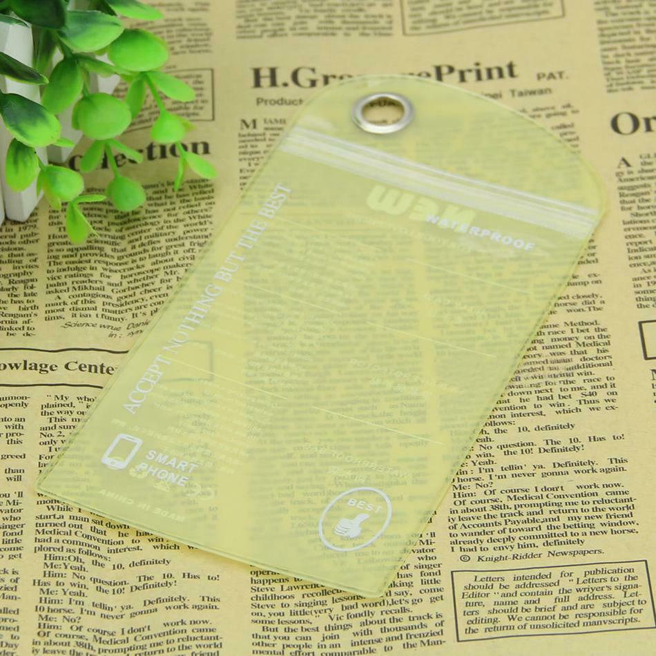 New 1PC Waterproof Underwater Phone Pouch Bag Case Outdoor Swimming Camping