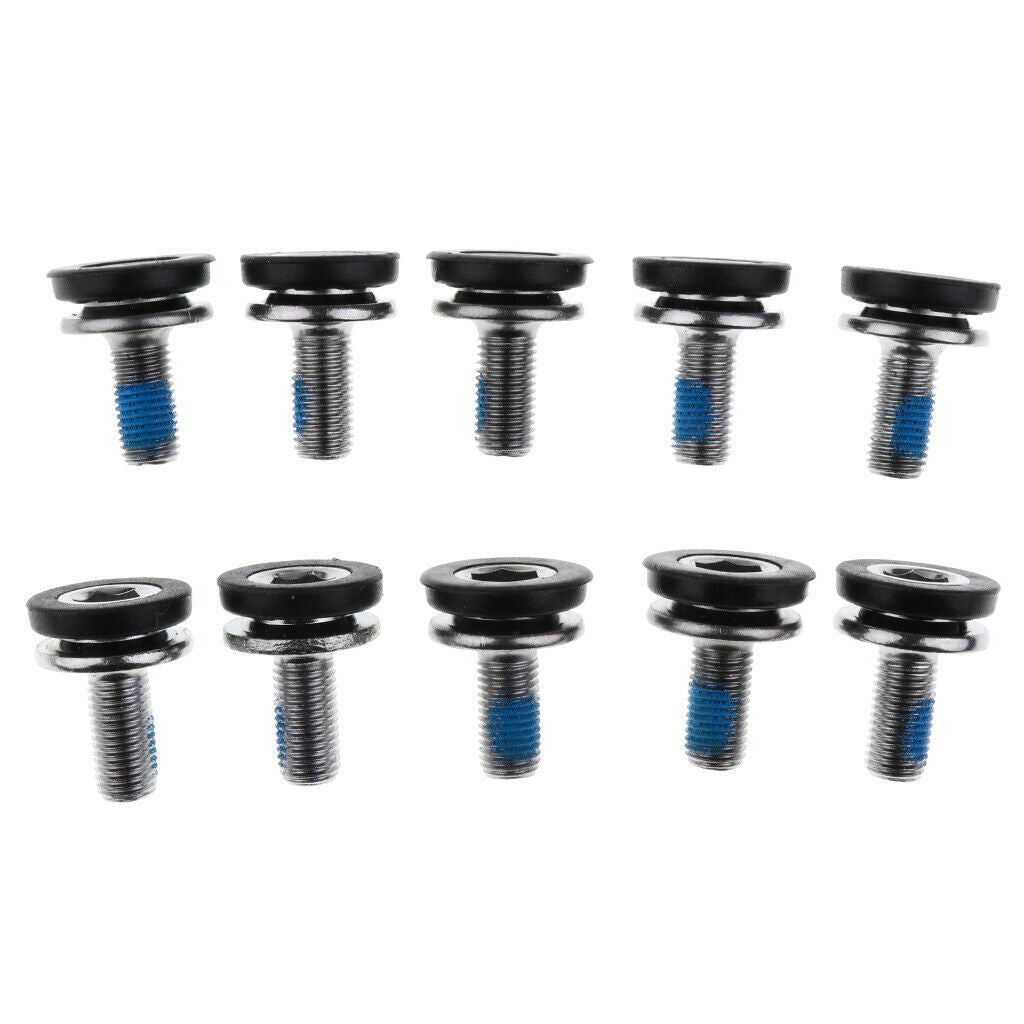 10pcs M8 x 18mm Bike Mounting Bolts Bottom Bracket Bracket Screws
